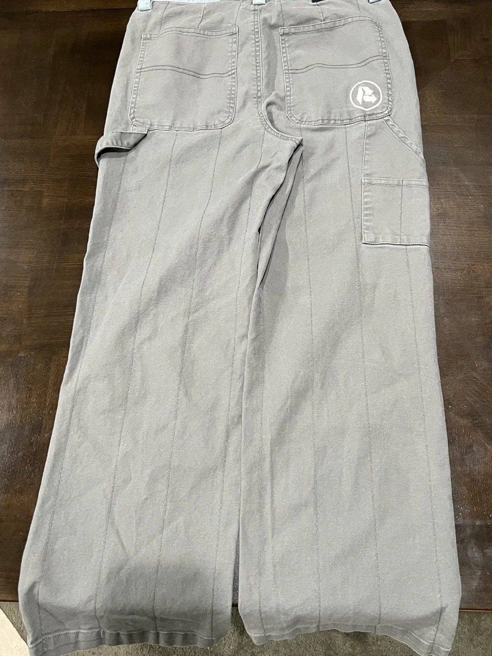 Caterpillar Reclaimed Men's Canvas Work Pants Gray Size 30 Construction